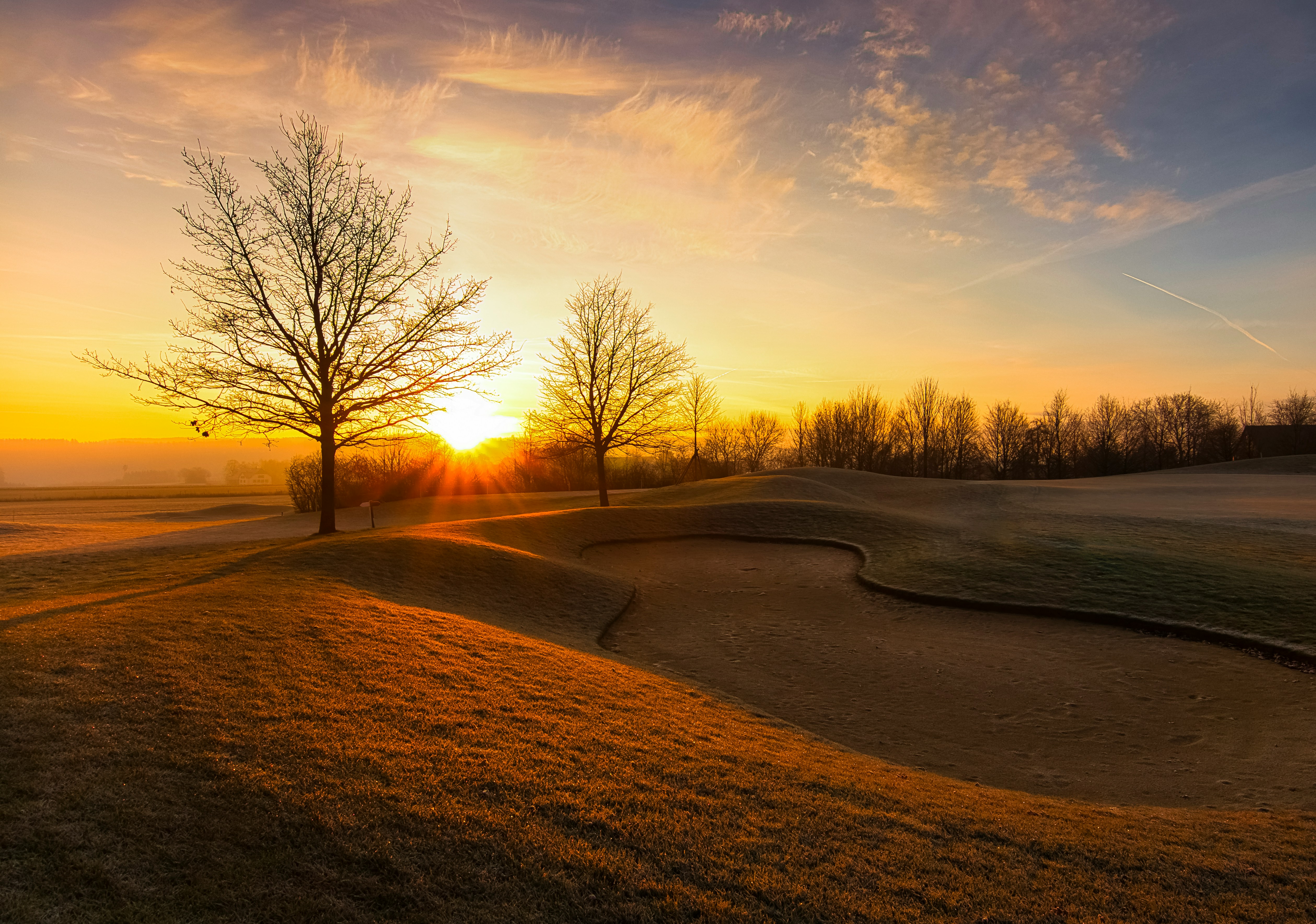 Golf course fairway