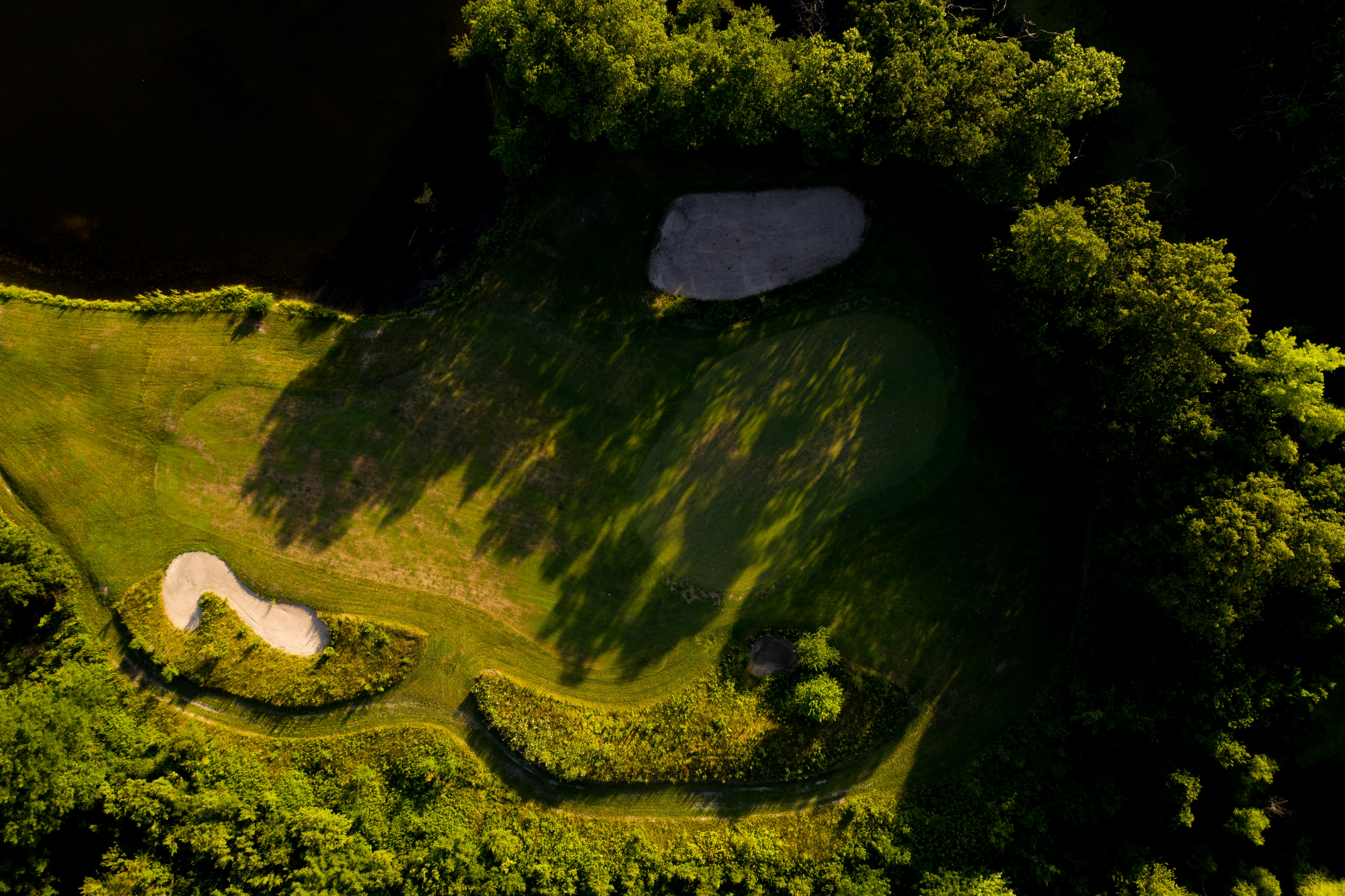 Golf course scenery